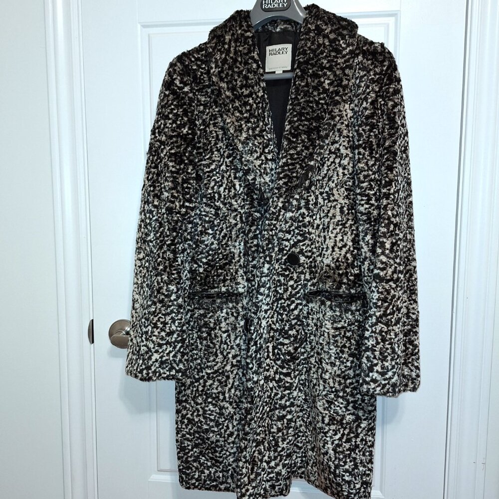 Made In Canada Vintage Hilary Radley Animal Print Winter Coat